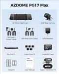 AZDOME PG17 MAX — 4K Dash Cam, GPS, Voice Control