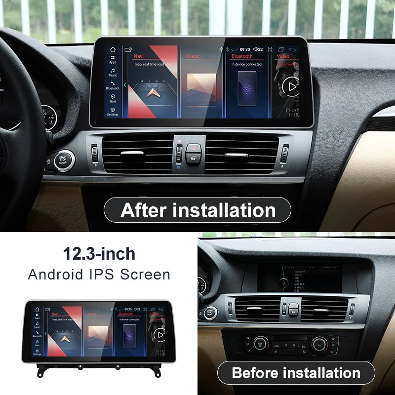 STWEI BMW X3/X4 — 12.3", Wireless CarPlay
