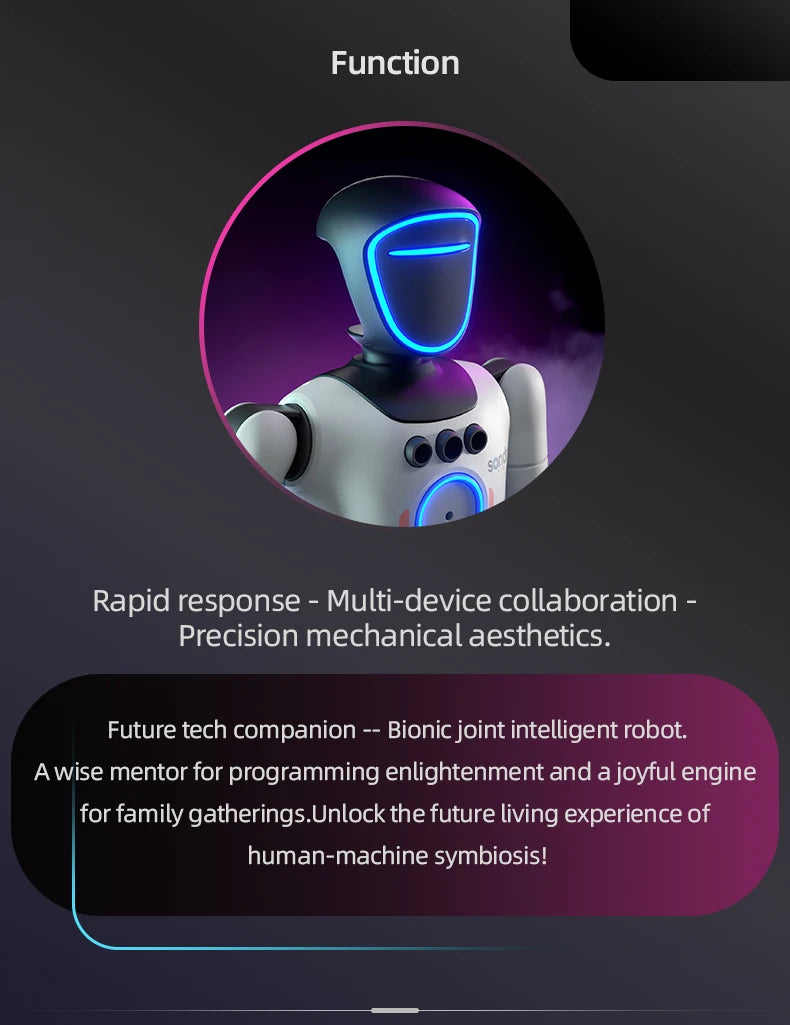 Intelligent RC Robot Programming Gesture Sensing Remote Controll Robots Smart Intelligent Dancing RC Robot Toy Gift for Kid R40