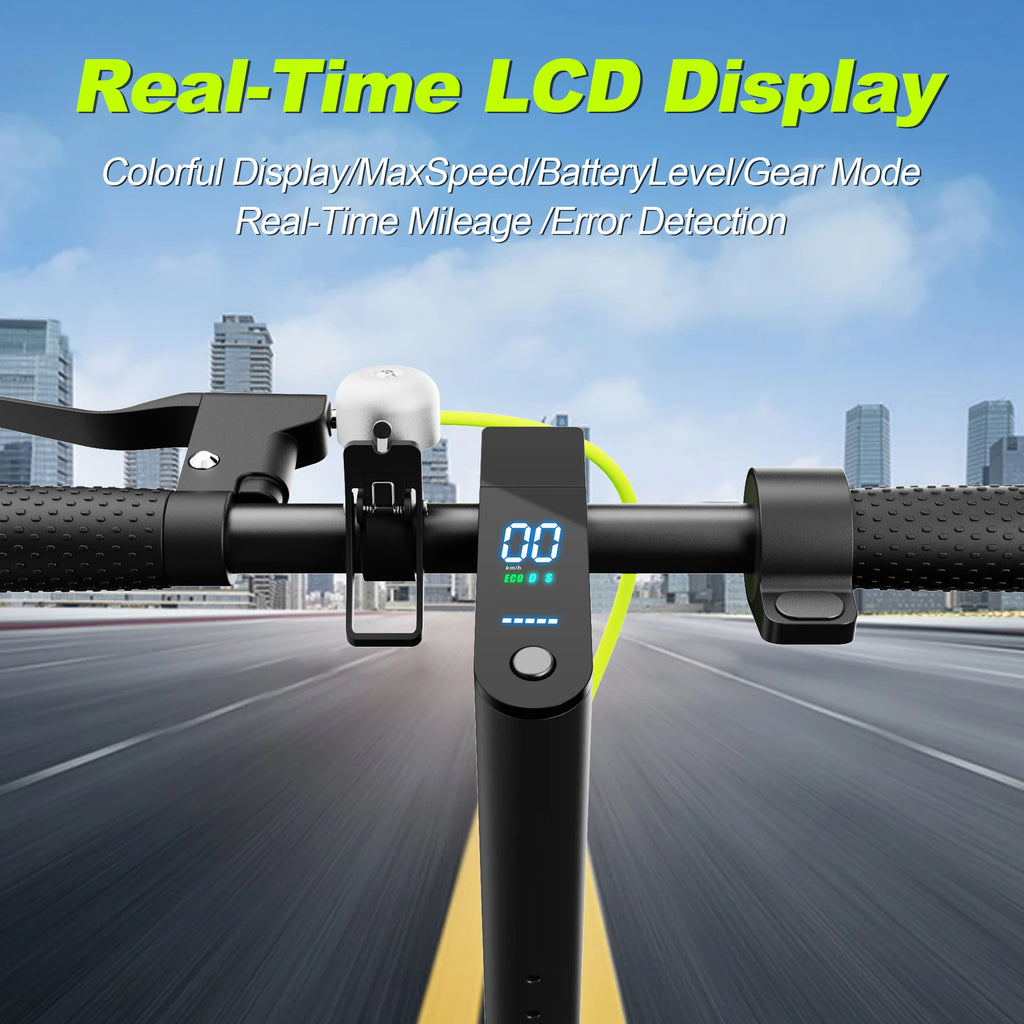 TODIMART S3 350W Portable Electric Scooter for Adults Fast Commuter e scooter with APP 36V 7.8Ah APP 25km/h 8.5'' Solid Tires
