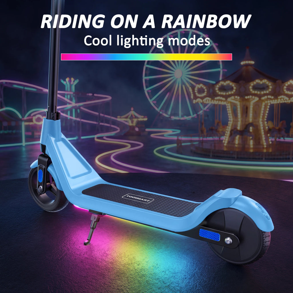 Todimart Electric Children, maximum speed 16 km/h, range 8-10 km, children 6-12 years old, LED screen