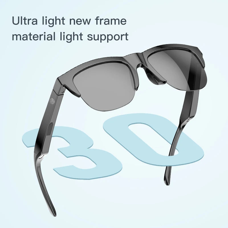 Smart Bluetooth Sunglasses — HiFi Audio, UV Protection