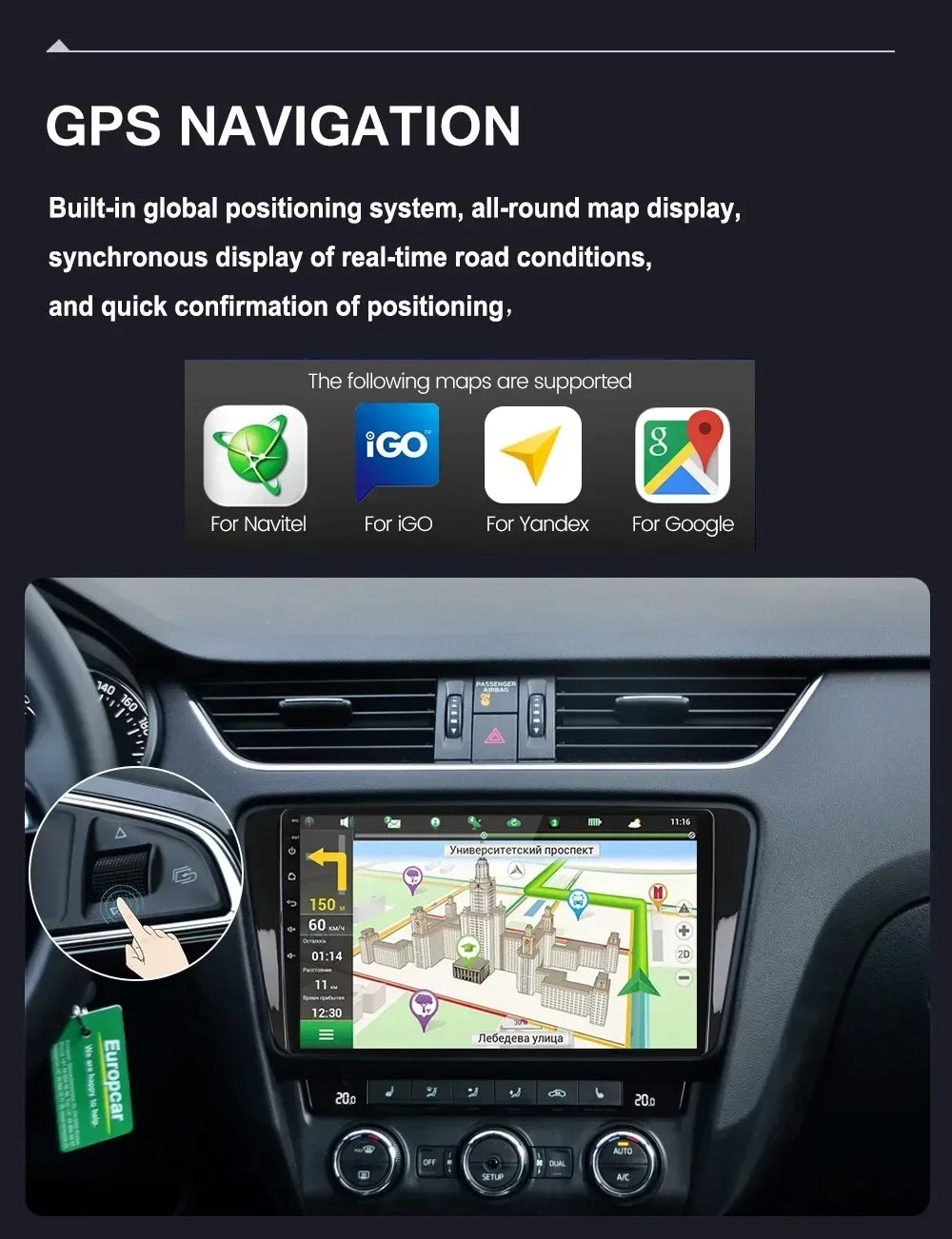 Chevrolet Captiva — Android 16, GPS, CarPlay