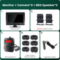 KI-Blindbereichsradaralarm – 7" AHD 4-Kanal Split-Screen DVR, LKW, Bus & SUV