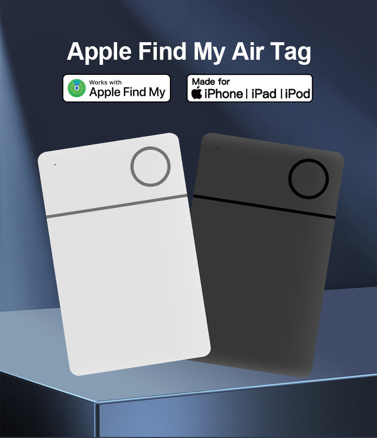Bluetooth Card Tracker — Wallet Fit, Apple Compatible