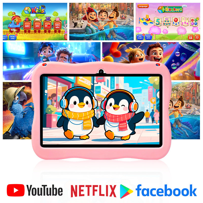 7" Kids Tablet — IPS Display, Stylus Included