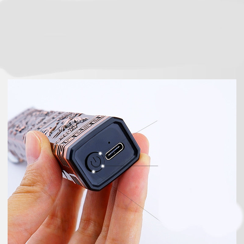 Retro Hair Clipper — Titanium Blade, USB Charging
