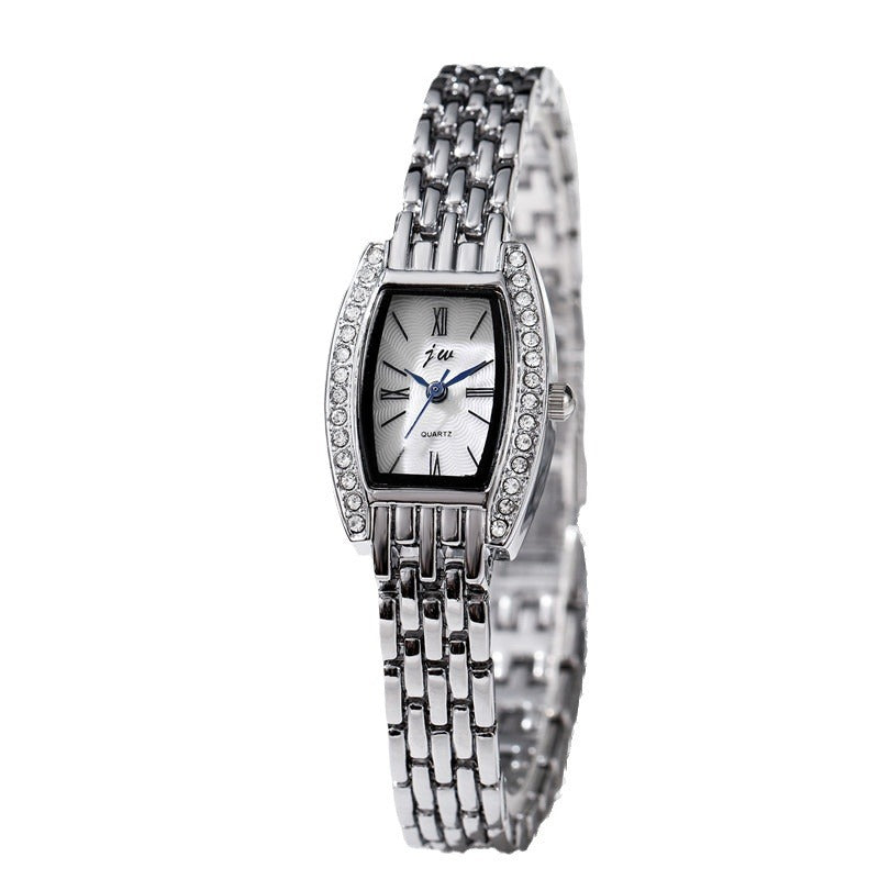 Damen-Uhren im eckigen Eimer-Design, Modeschmuck