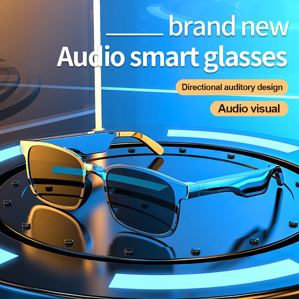 Bluetooth 5.0 Sport-Sonnenbrille – Wasserdicht, Open-Ear, Freisprechfunktion, 6–8 Std. Akkulaufzeit