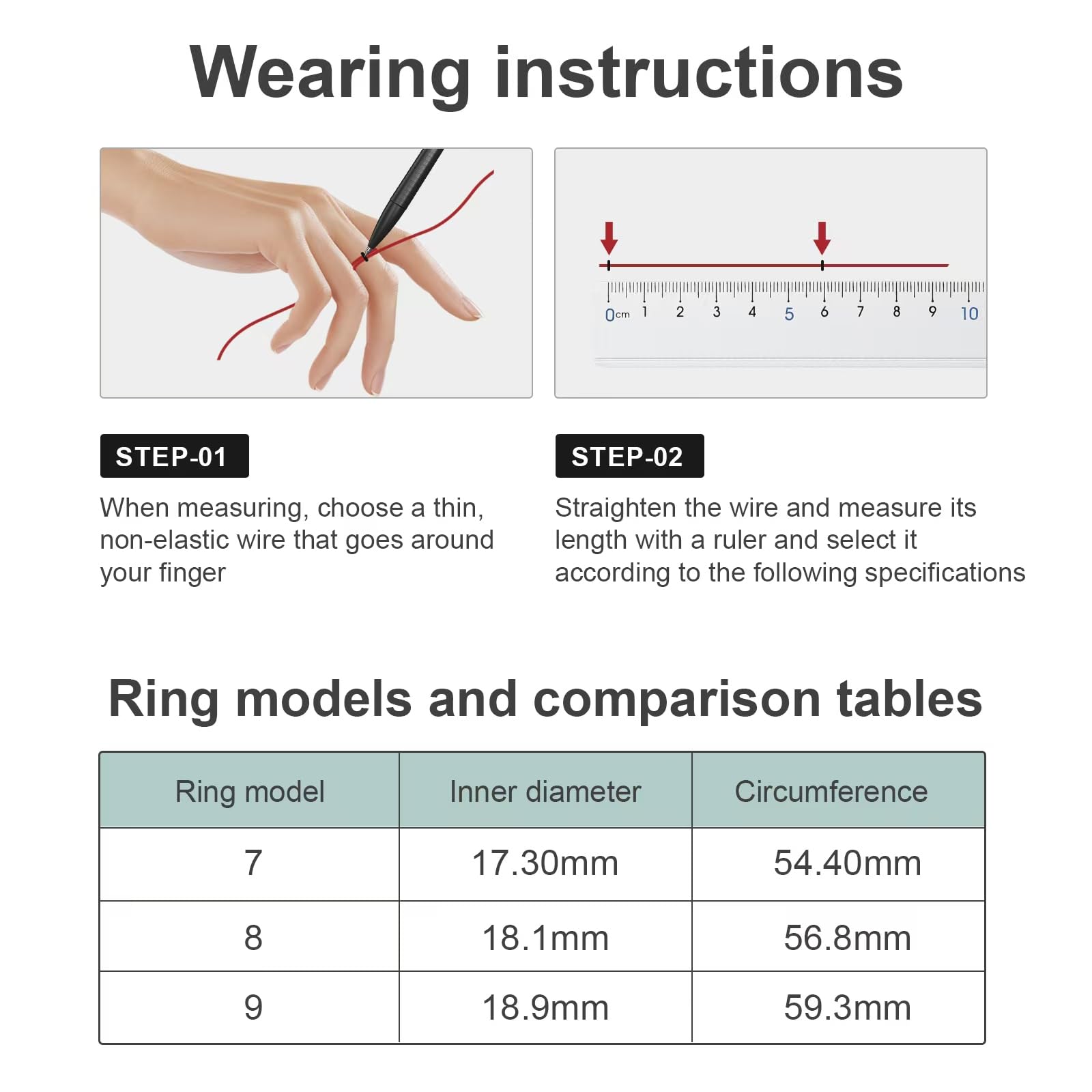 Smart Ring For Women - Heart Rate, Blood Oxygen & Sleep Tracker, Rose Gold, IP68