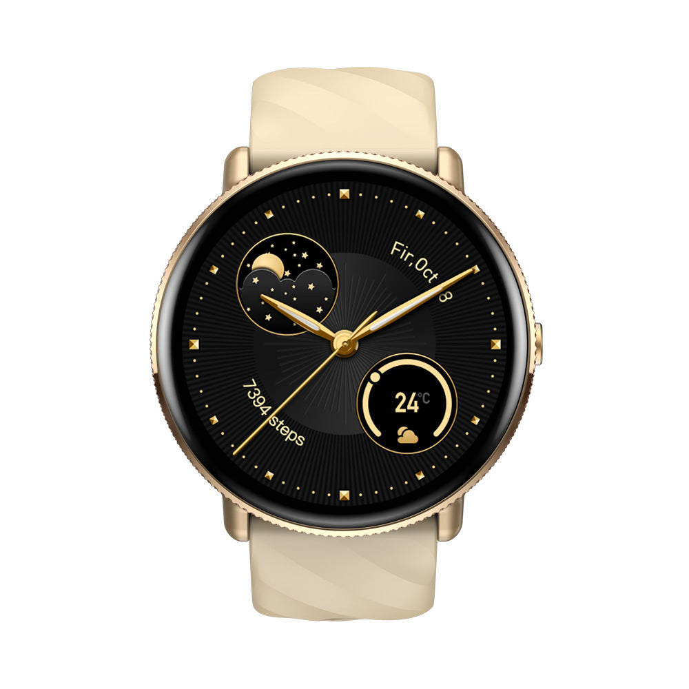 Women’s Smart Watch — Stainless Steel, Fitness
