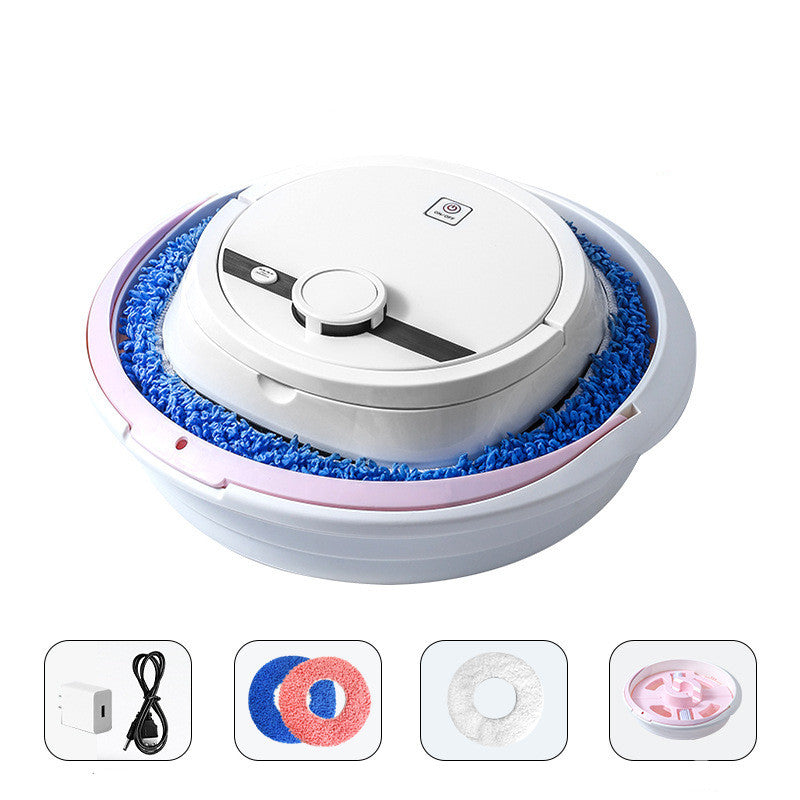 Robot Aspirateur Laveur Intelligent Lazy Home Recharge Automatique Balayage et Lavage Maison Intelligente Nettoyage Domestique