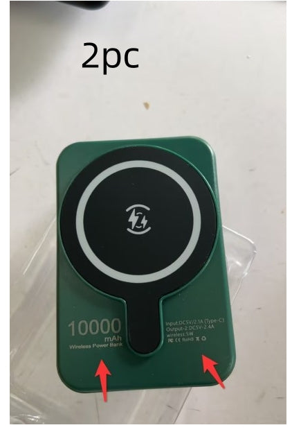 Mini magnetische kabellose Powerbank – 5000 mAh/10000 mAh, Schnellladung, MagSafe-kompatibel