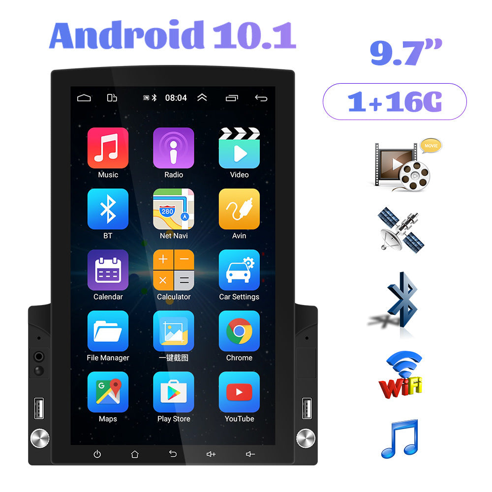 Android 10 Car Stereo — GPS, Bluetooth, Backup Camera