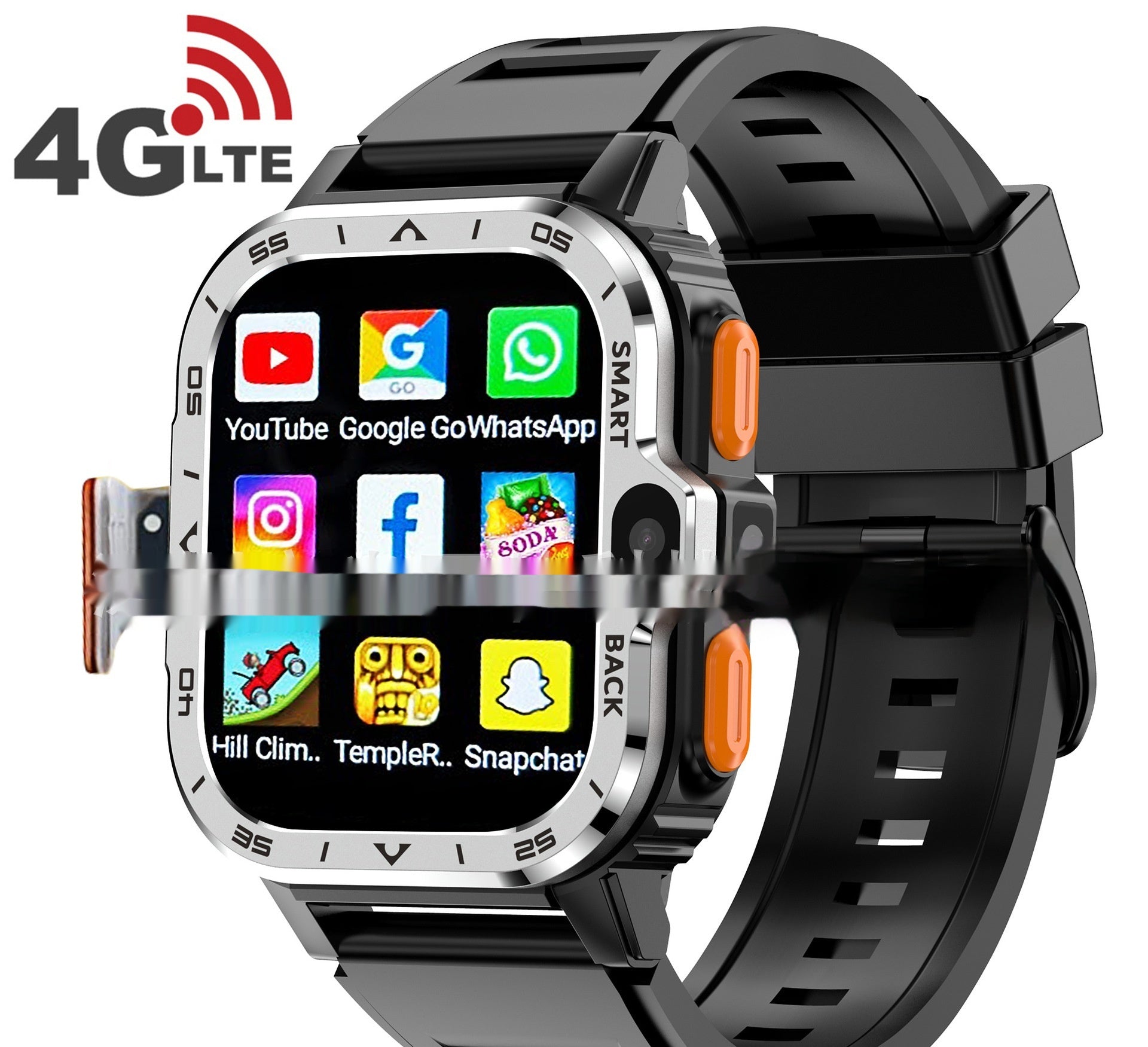 Montre Bluetooth intelligente avec fonction appel et bracelet sportif