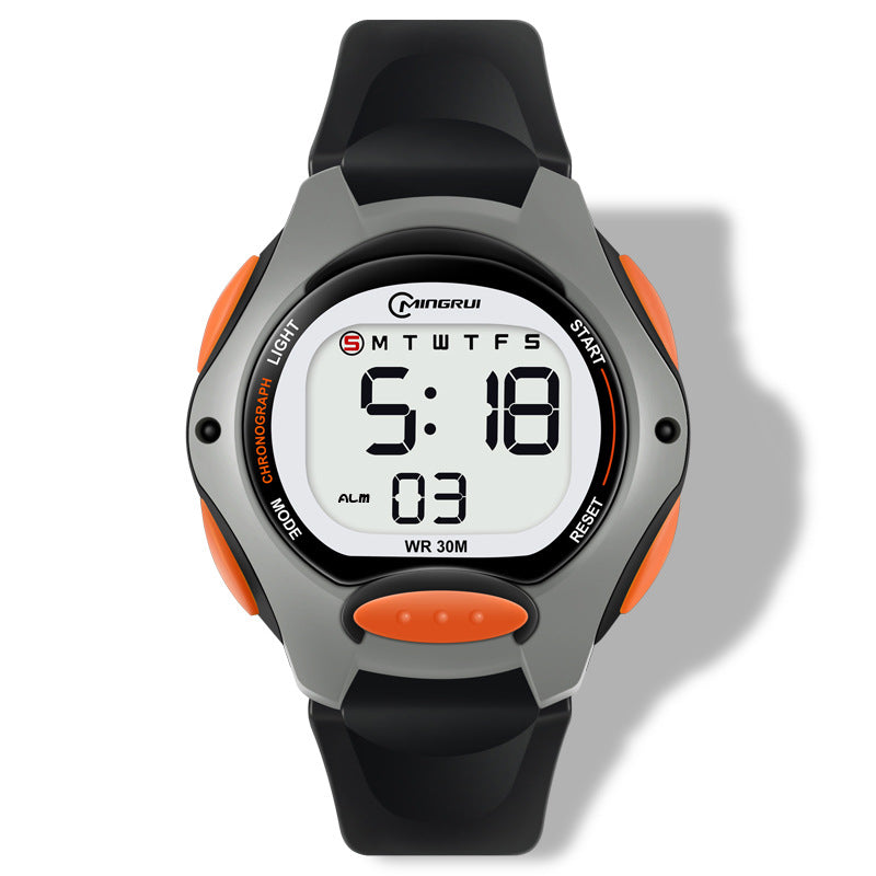 Montre Électronique Fille Sport Étanche Lumineuse Alarme Examen