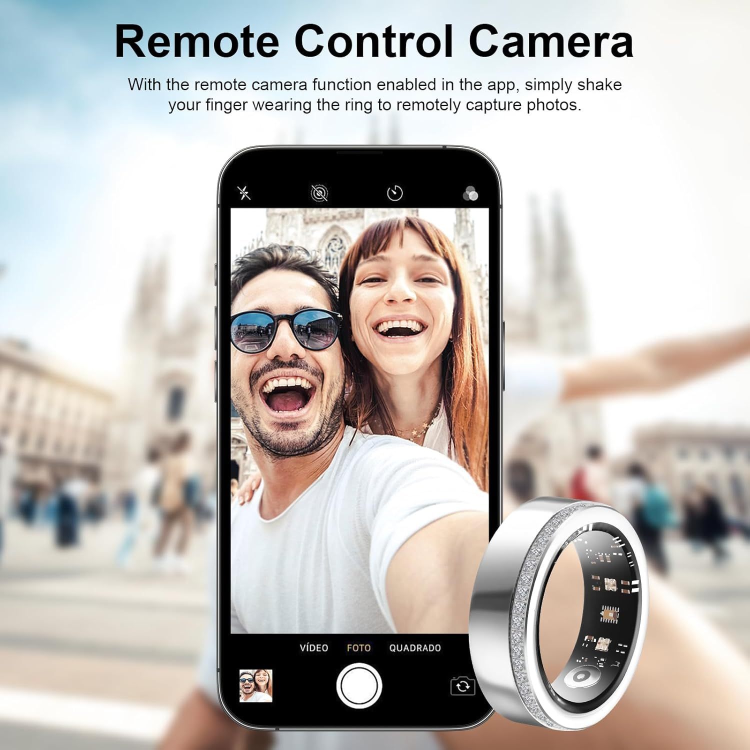 Smart Ring — Heart Rate, Sleep Tracking