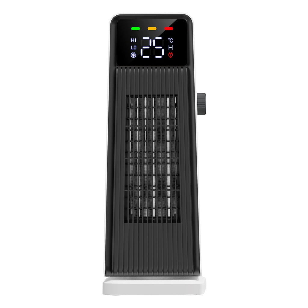 Mini-Desktop-Klimaanlage mit Heizfunktion — 1500W PTC, 3 Geschwindigkeiten, 2–8 Stunden Timer, Touch-Bedienung, 220V