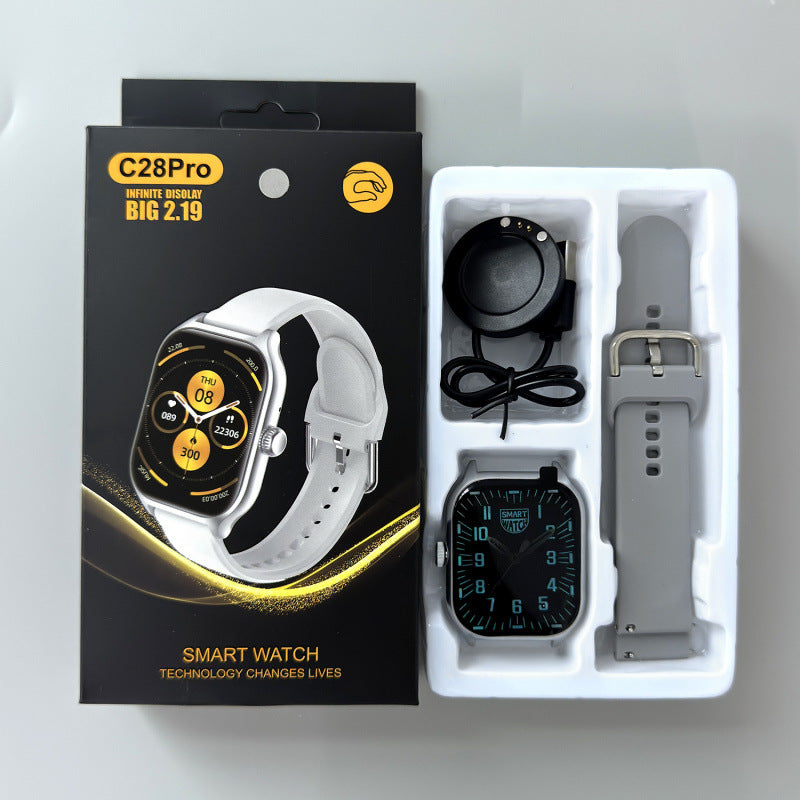 Nouvelle montre connectée sport Bluetooth avec appels, suivi de santé et rythme cardiaque