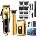 Hair Clipper Set — Ultra-Quiet, Rechargeable