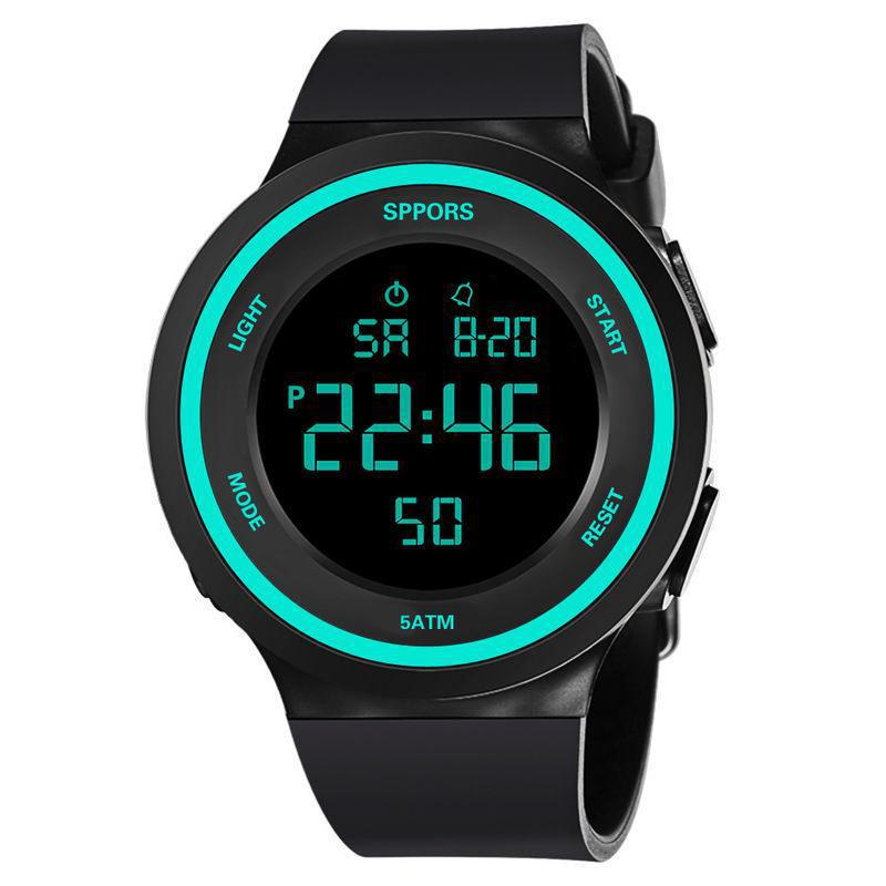 Montre électronique de sport multifonctionnelle à grand écran