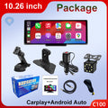 10.26" CarPlay Screen — Wireless, IPS Display
