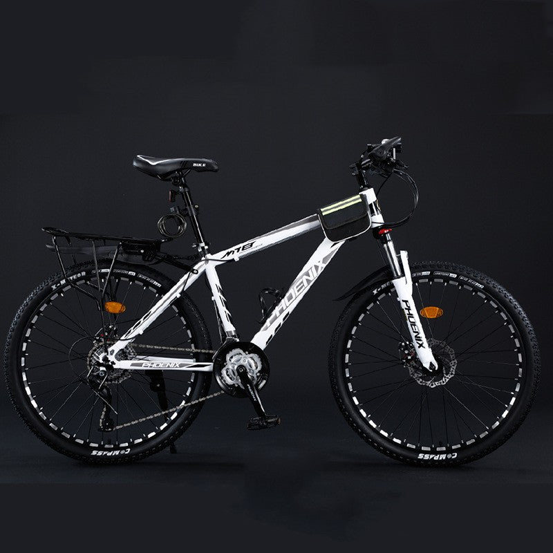 Mountainbike mit variabler Dämpfung