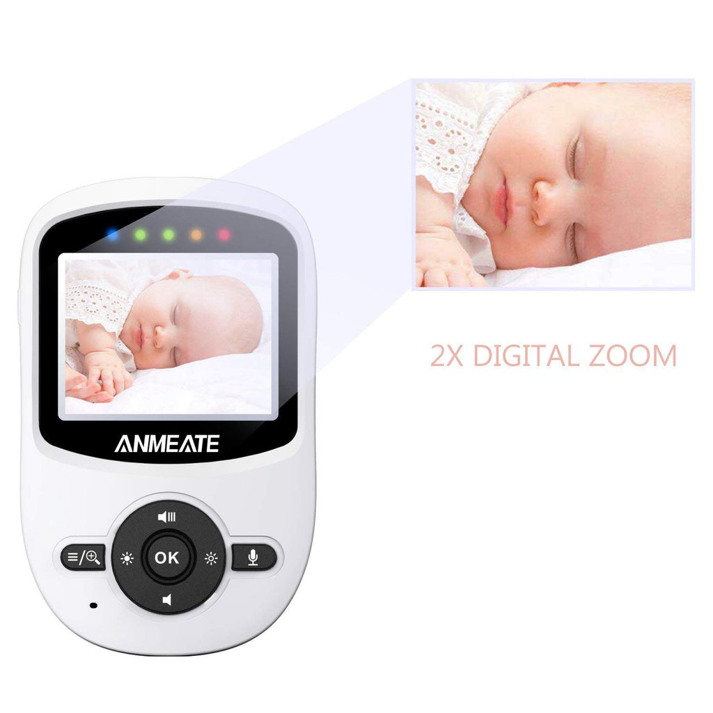 SM24 Kabelloses Video-Babyphone mit Digitalkamera – Wiederaufladbar