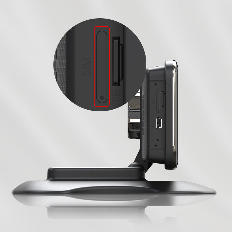 4G Panoramic Dash Cam — GPS Tracking, 12" IPS