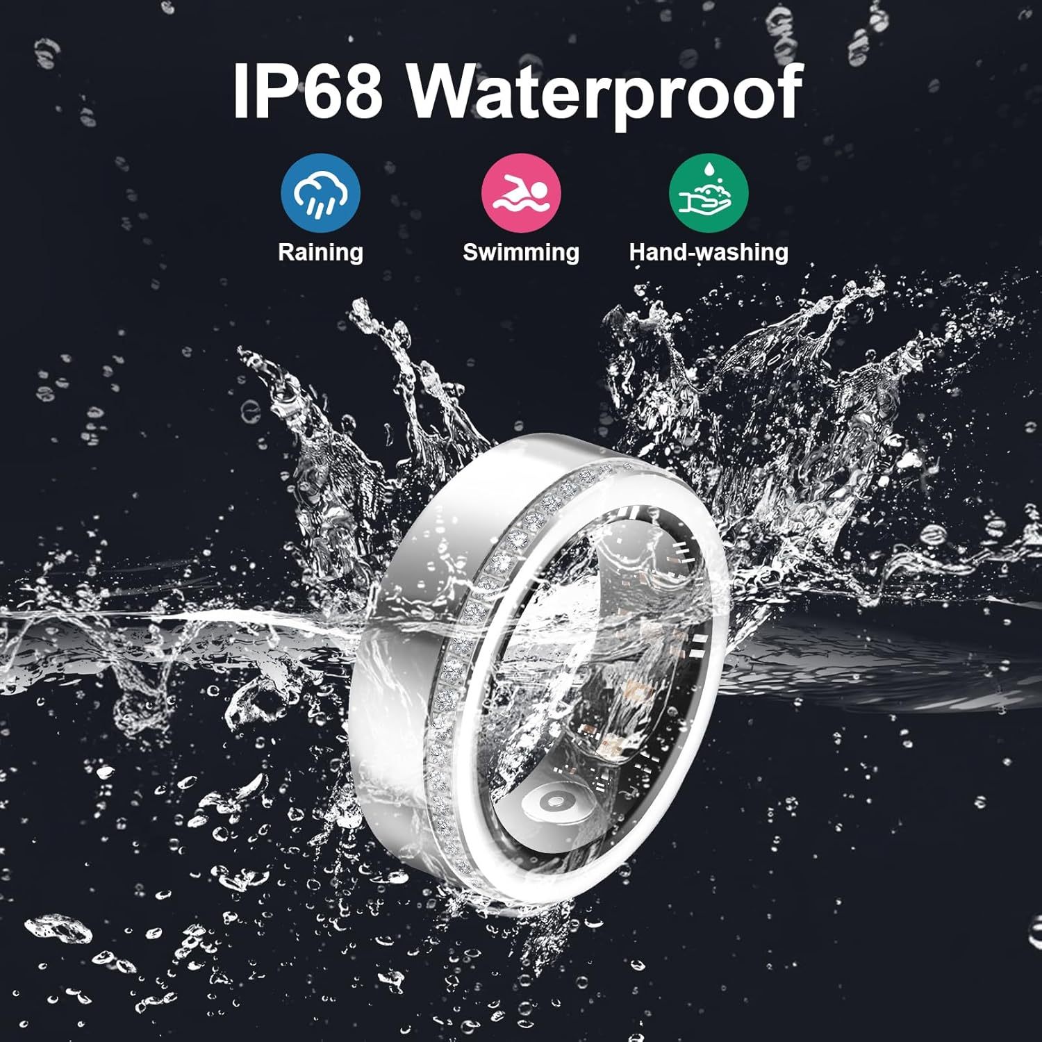 Smart Ring — Heart Rate, Sleep Tracking
