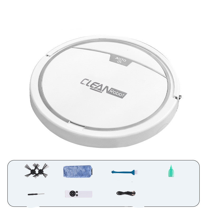 Robot Aspirateur Laveur Intelligent Lazy Home Recharge Automatique Balayage et Lavage Maison Intelligente Nettoyage Domestique