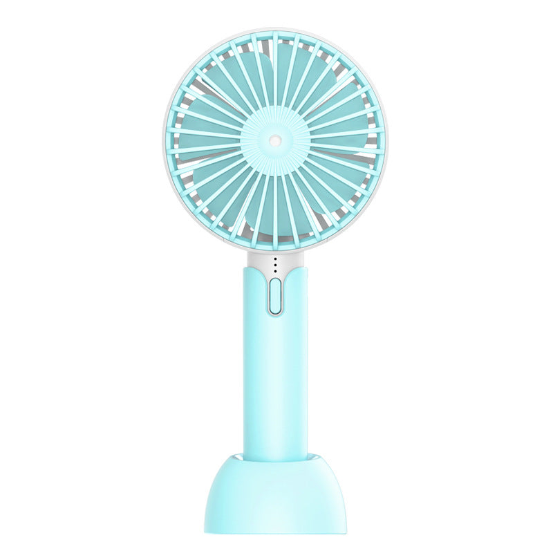 Handheld-Mini-USB-Tischventilator — 3 Geschwindigkeiten, Achter-Oszillation, unter 36dB, tragbar