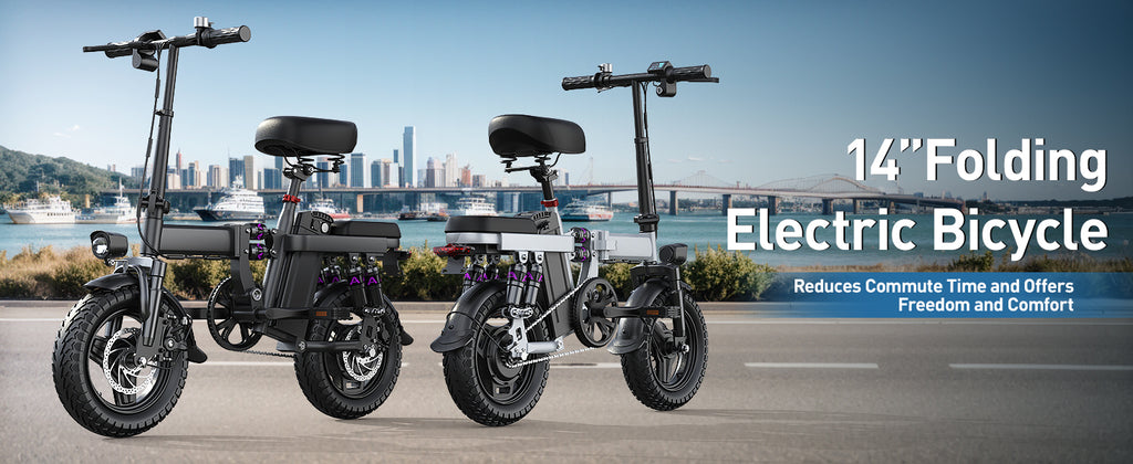 UPlee GE5 Adult E-bike 250W Men's/Women's folding ebike 48V 15AH battery City ebike Electric Bike