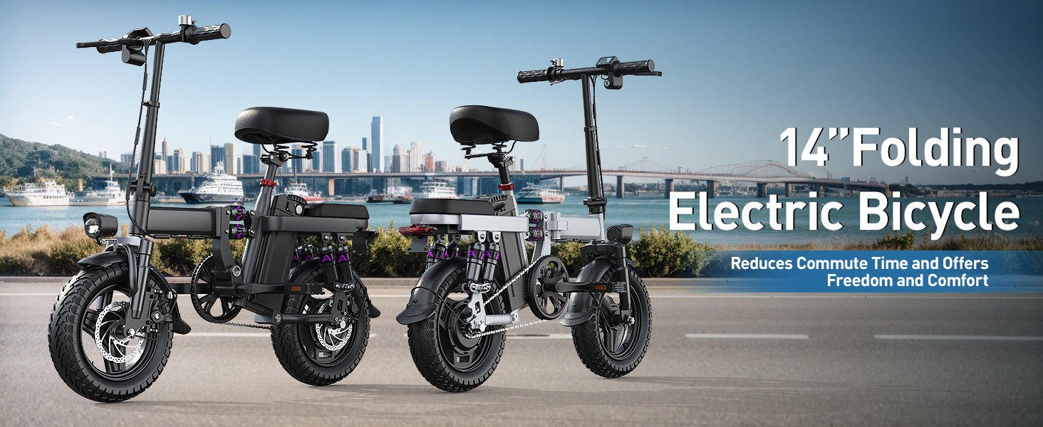 UPlee GE5 Adult E-bike 250W Men's/Women's folding ebike 48V 15AH battery City ebike Electric Bike