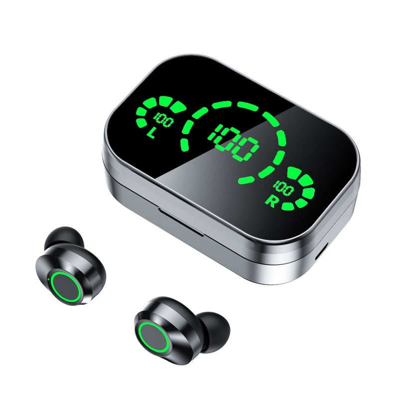 Écouteurs sans fil YD03 TWS – Bluetooth 5.3, écran LED, microphone antibruit, lumière respirante