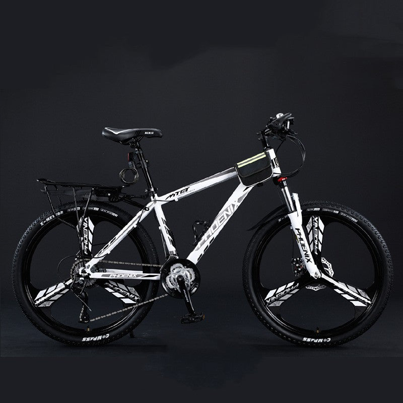Mountainbike mit variabler Dämpfung
