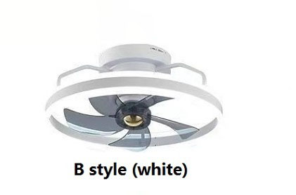 Plafonnier ventilateur de mode simple – 118 W, abat-jour en acrylique, 220 V, chambre et salle à manger