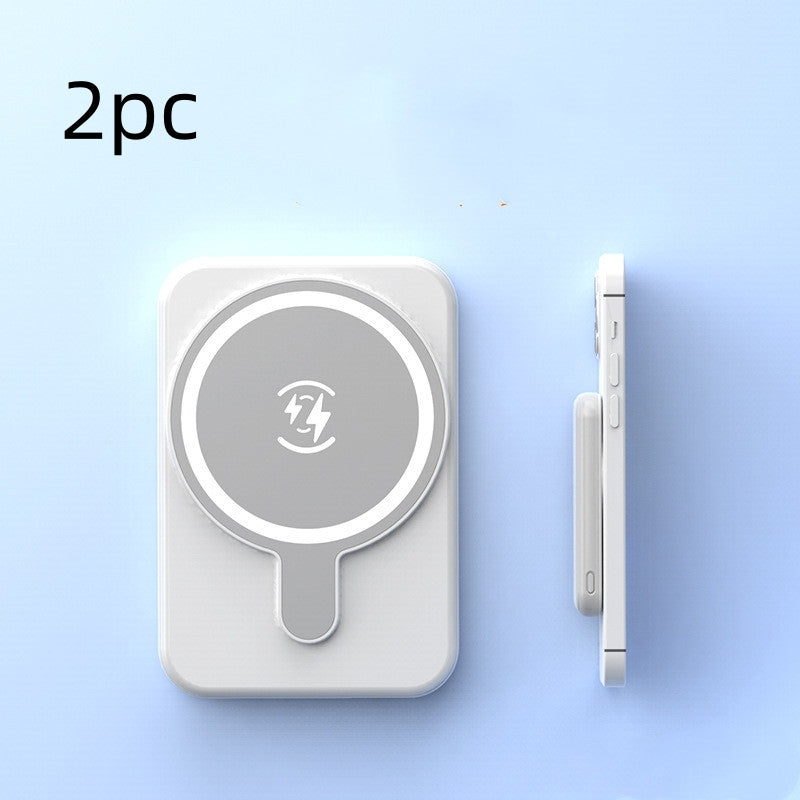 Mini magnetische kabellose Powerbank – 5000 mAh/10000 mAh, Schnellladung, MagSafe-kompatibel