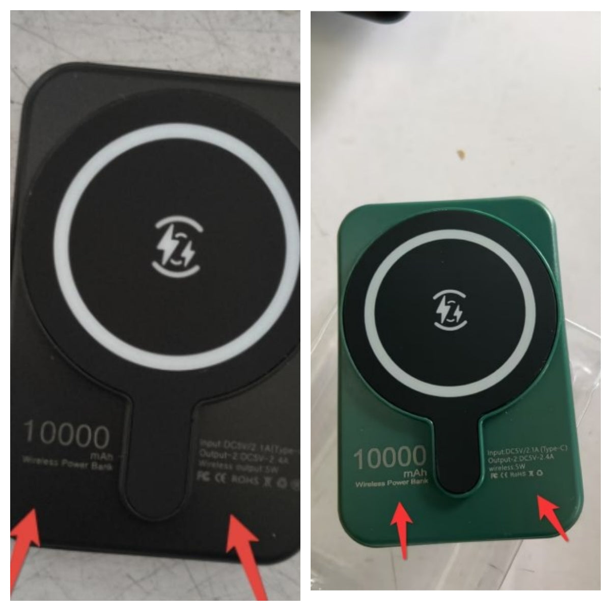 Mini magnetische kabellose Powerbank – 5000 mAh/10000 mAh, Schnellladung, MagSafe-kompatibel